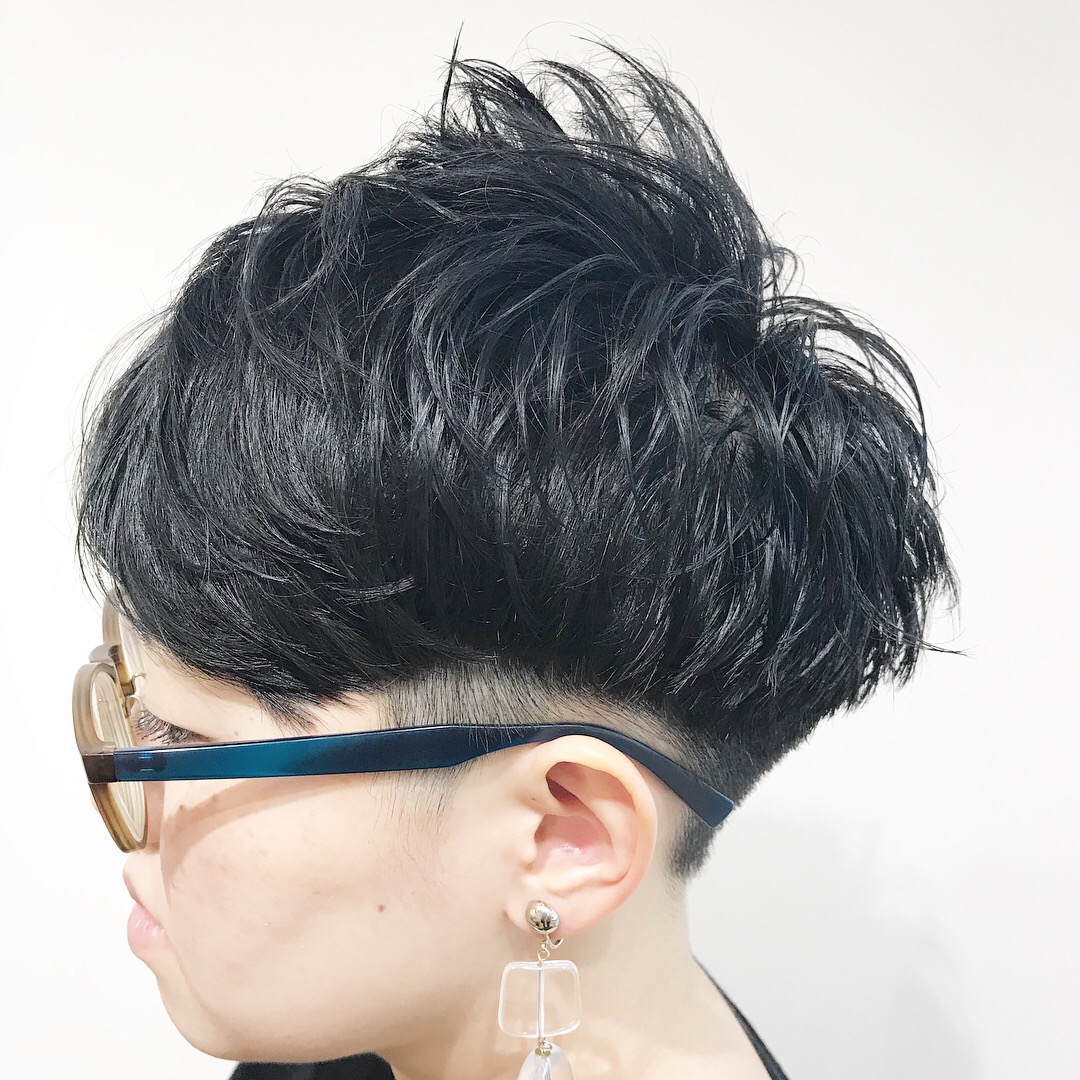 個性的なショートヘアスタイル☆ 札幌市中央区の美容室アイウィル