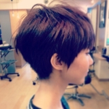 おしゃれショートレイヤー