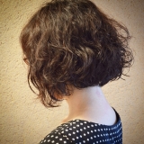 前下がりボブパーマ☆