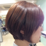 前下がりショートボブ