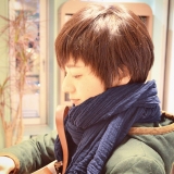 大人のアシンメトリーマッシュショートヘア☆