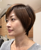 フェミニンなショート