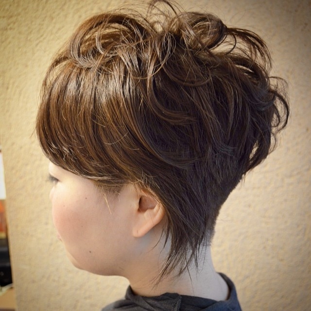 アシンメトリー個性派ショート・結婚式バージョン 1