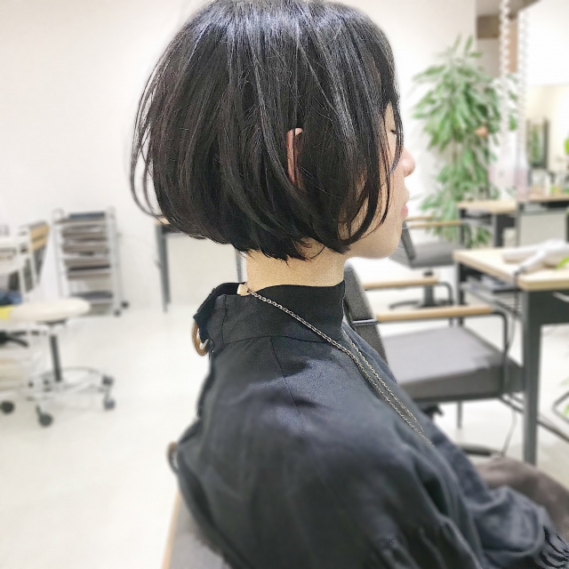 大人可愛い☆切りっぱなしボブ 1